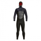 Xcel Infiniti Hooded X2 Wetsuit 6/5mm Frontzip Men Black