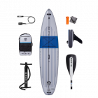 North SUP Pace Wind Inflatable Standup Paddle Board Package Sky Gray 11'0" x 30" x 6" OneSize