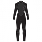 Traje de buceo Xcel Axis X2 OS 5/4mm Cremallera dorsal Mujer Negro Flor