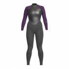 Xcel Axis X OS Muta stagna 4/3mm Back-Zip Donna Grafite / Gelso Fiore