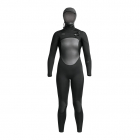 Xcel Axis X2 Hooded Wetsuit 5/4mm Front Zip Women Black