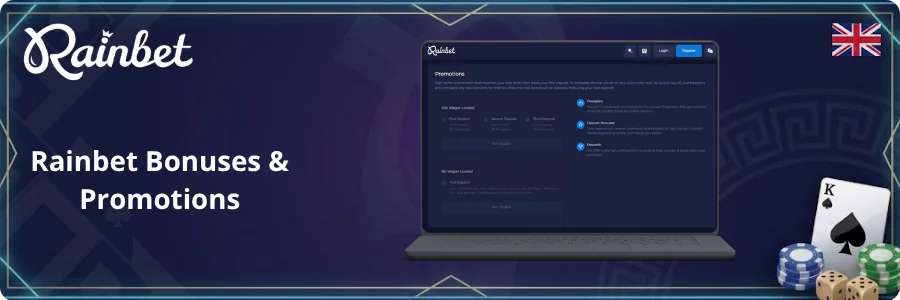 Rainbet Bonuses & Promotions
