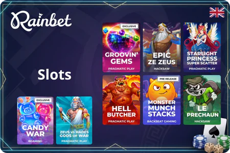 Rainbet slots games