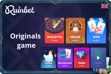 Rainbet Originals games